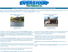 Tablet Screenshot of eversharppowerequipment.com